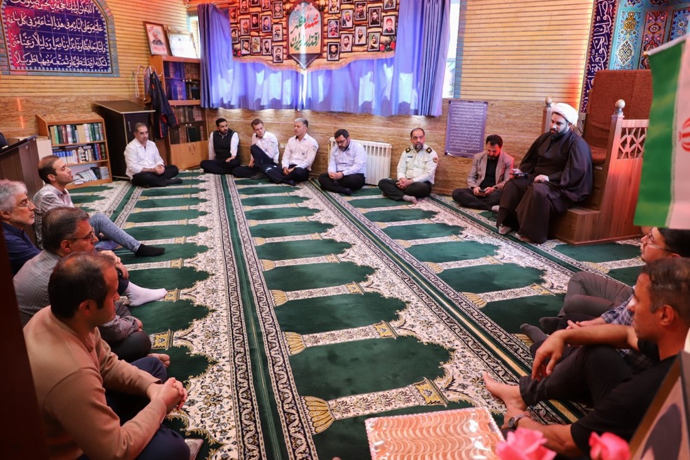 برگزاری مراسم چهلمین روز شهادت رهبر معظم انقلاب در مجتمع بیمارستانی امیراعلم